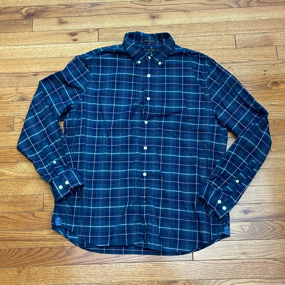 Banana Republic - Untucked Fit Dress Shirt - Size XL